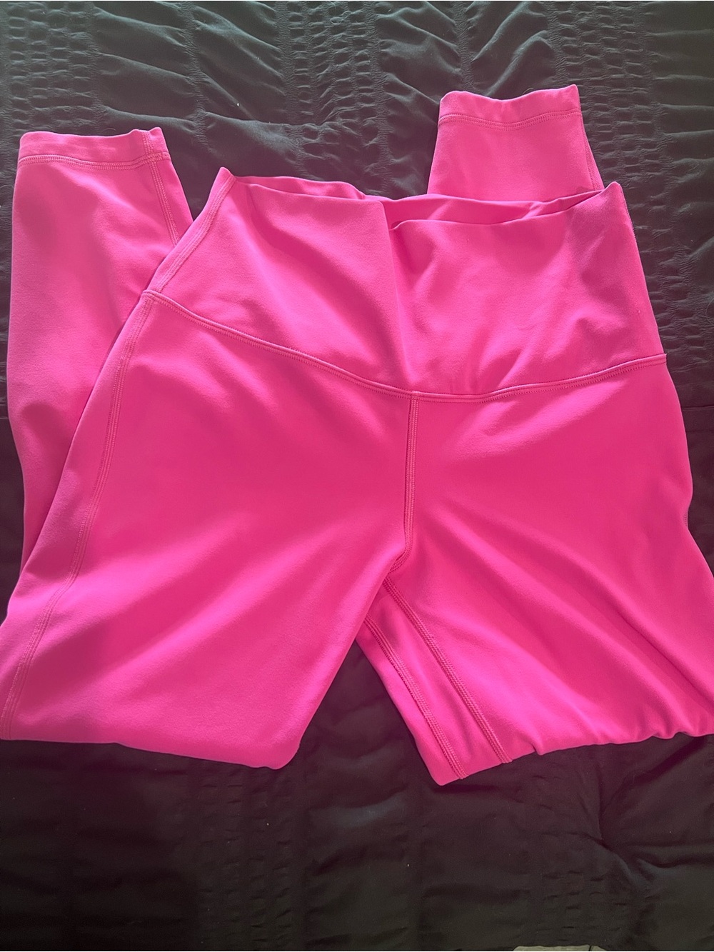 lululemon athletica Bright Pink High-Waist Leggings 23in
